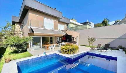 Casa no Cond. Vintage com 3 dormitórios à venda, 315 m² por R$ 2.800.000 - Granja Viana  - Cotia/SP