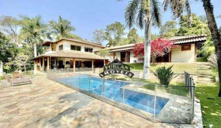 Casa na Granja Viana com 4 dormitórios à venda, 540 m² por R$ 2.500.000 - Fazendinha