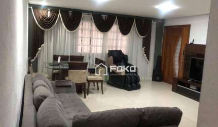 Sobrado com 4 dormitórios à venda, 218 m² por R$ 766.000,00 - Jardim Aliança - Guarulhos/SP