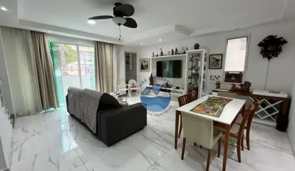 CASA DUPLEX NA PONTA DA PRAIA - 4 QUARTOS, SENDO  3 SUÍTES - 2 VAGAS – PISCINA – HIDROMASSAGEM