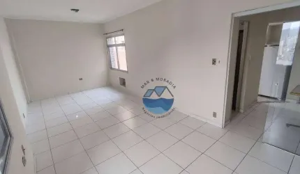 SALA LIVING MUITO ESPAÇOSA E REFORMADA EM ANDAR ALTO NO BAIRRO DO JOSÉ MENINO EM SANTOS (SP) POR R$.285.000,00 !