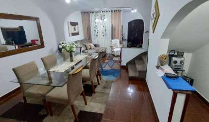 SOBRADO À VENDA – 220M² - 3 DORMITÓRIOS – 1 SUÍTE – VILA BELMIRO – SANTOS/SP
