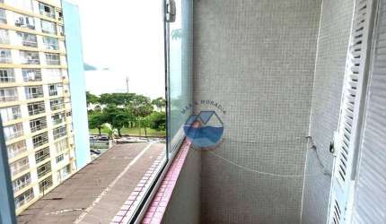 Apartamento à Venda com Varanda e Vista para o Mar - Embaré, Santos