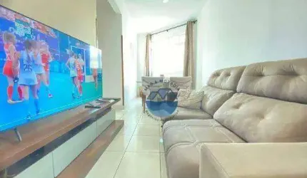 Apartamento com 2 dormitórios à venda, 71 m² por R$ 350.000,00 - Marapé - Santos/SP