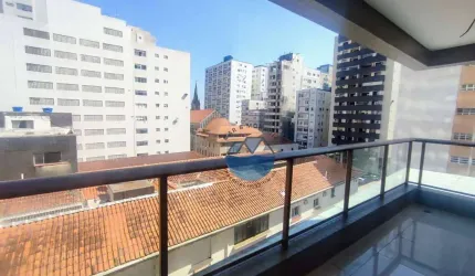 Apartamento Novo com 3 dormitórios à venda, 128 m² por R$ 1.650.000 - Boqueirão - Santos/SP
