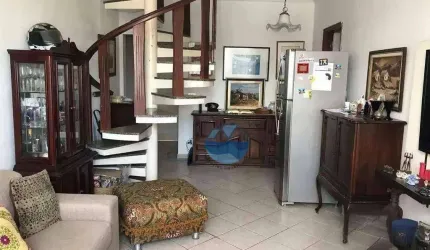 Cobertura com 3 dormitórios à venda, 215 m² por R$ 800.000,00 - Boqueirão - Santos/SP