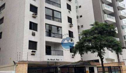 Apartamento com 1 dormitório à venda, 80 m² por R$ 450.000,00 - Campo Grande - Santos/SP