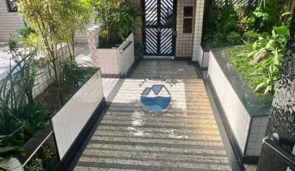 Apartamento com 2 dormitórios à venda, 65 m² por R$ 360.000,00 - Encruzilhada - Santos/SP