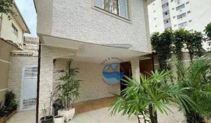 Sobrado com 3 dormitórios à venda, 156 m² por R$ 1.550.000,00 - Aparecida - Santos/SP