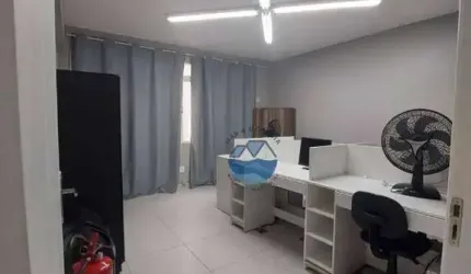 Sala, 90 m² - venda por R$ 287.000,00 ou aluguel por R$ 2.500,02/mês - Centro - Santos/SP
