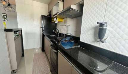 Apartamento com 2 dormitórios à venda, 44 m² por R$ 290.000,00 - Castelo - Santos/SP