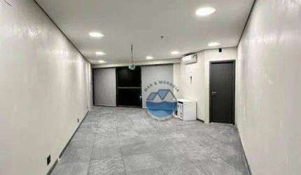 Sala para alugar, 42 m² por R$ 2.588,00/mês - Valongo - Santos/SP