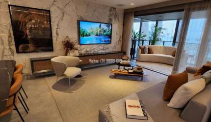 Apartamento na Barra da Tijuca, Condomínio Wave by Yoo, 3 quartos, na Lúcio Costa