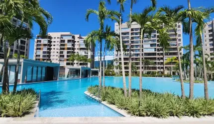 Apartamento na Barra da Tijuca, Cond. ORYGEM,  3 quartos, 124m, 2 vagas, lindo lazer
