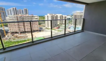 Pronto: Apartamento na Barra da Tijuca, Latitud, 3 quartos + DCE, ao lado do Rio Mar