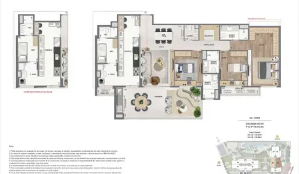 Oportunidade: Cobertura linear na Barra da Tijuca, Cond. Concept, 3 suítes, 287m, 4 vagas, lindo lazer