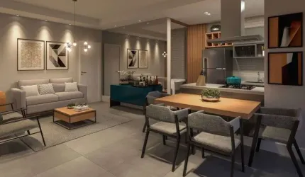 Apartamento com 2 dormitórios à venda, 61 m² por R$ 450.000,00 - Quinta da Primavera - Ribeirão Preto/SP