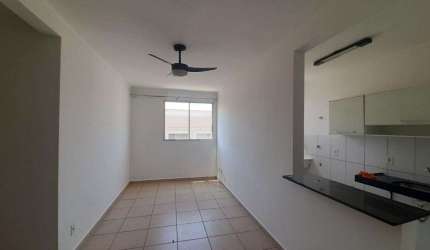 Apartamento com 2 dormitórios para alugar, 54 m² por R$ 1.438,74/mês - Reserva Sul Condomínio Resort - Ribeirão Preto/SP
