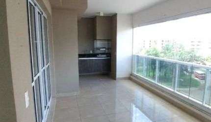 Apartamento com 3 dormitórios para alugar, 139 m² por R$ 6.702/mês - Bosque das Juritis - Ribeirão Preto/SP