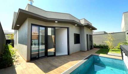Casa a venda em condomínio, 3 suítes, piscina, 188 m² - Condomínio Quinta dos Ventos  - Ribeirão Preto/SP