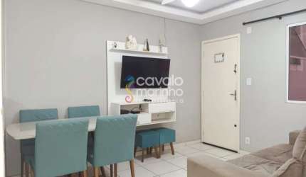 Apartamento à venda de 43m², com 2 quartos e 1 vaga no Jardim Maria Goretti.