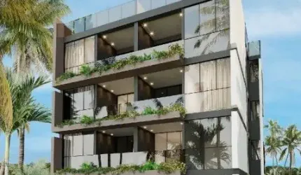 Flat 1quarto  a beira-mar de muro alto
