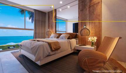 Apartamento beira mar serrambi