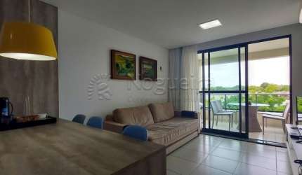 Flat Beira-mar pronto em Carneiros