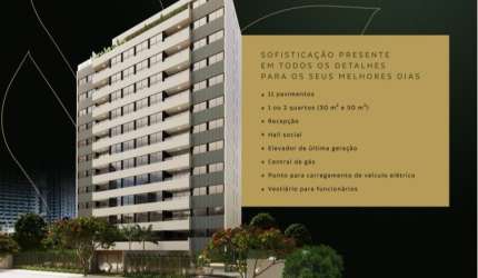 Flat 2quartos na jaqueira