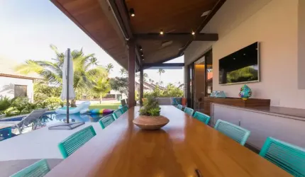 Bangalô 4 Suítes no Oka Residence | Segunda Linha do Mar