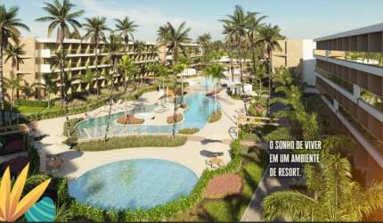 Apartamento com 2 quartos Garden na Praia dos Carneiros.