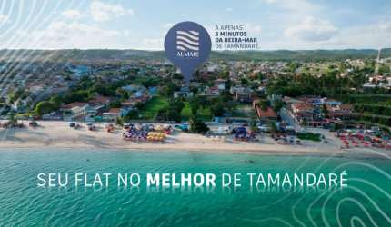 Apartamento com 1 quarto em Tamandaré  com Hidromassagem
