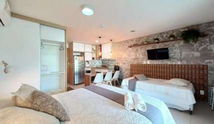 Excelente Flat em condomínio Beira Mar em Muro Alto!