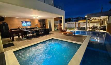 Casa 6 Quartos em Serrambi | Varanda Vista Mar