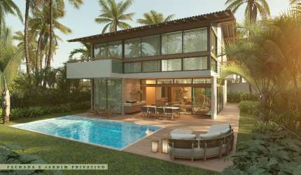 Casa Beira Mar 5 Suítes | 4 Vagas Beira Mar de Carneiros