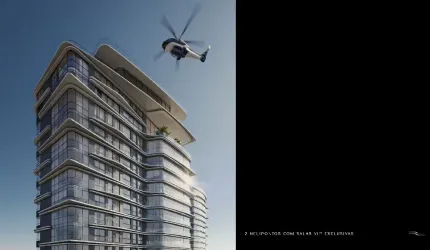 Apartamento cobertura para quem quer exclusividade em um novo conceito.