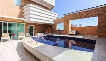 Cobertura Duplex 421m² com 4 quartos, 3 suítes à Venda no Anália Franco