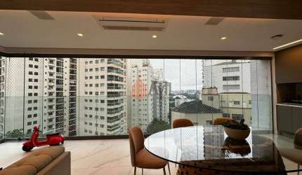 Elegante Apartamento a Venda de Alto Padrão Mobiliado no Paraíso com 156m²