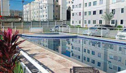 Apartamento com 2 quartos para alugar, 40 m² por R$ 1.375/mês - Abrantes - Camaçari/BA