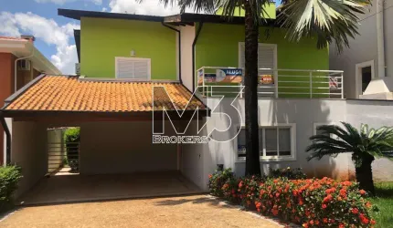 Sobrado à venda em Paulínia, Betel, com 4 suítes, com 402 m², Residencial Paineiras Paulínia
