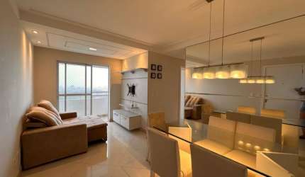 LINDO APARTAMENTO SEMI MOBILIADO VISTA MAR PARA LOCAÇÃO