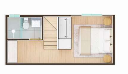 Kitnet / Stúdio à venda na Avenida Olavo Bilac, 230, Km 18, Osasco, 34 m2 por R$ 312.942