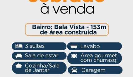 Sobrado com 3 dormitórios à venda, 153 m² por R$ 960.000 - Bela Vista - Osasco/SP