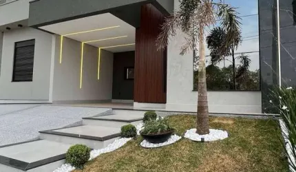 casa com 3 suítes condomínio Gran Reserve