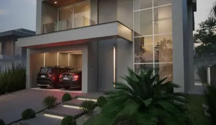 Casa Nova com Vista para o Lago no Reserva da Pedra – 3 Suítes