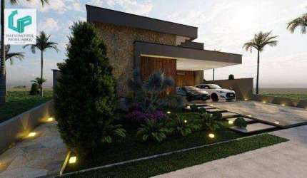 Casa com 3 dormitórios à venda, 243 m² por R$ 2.500.000,00 - Alphaville Nova Esplanada III - Votorantim/SP