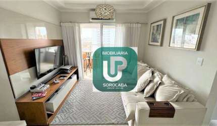 Apartamento com 2 dormitórios à venda, 60 m² por R$ 405.000,00 - Residencial Fosciana - Sorocaba/SP