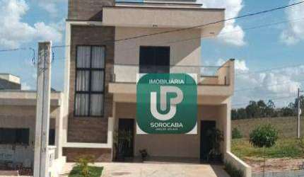 Sobrado com 3 dormitórios à venda, 148 m² por R$ 1.100.000,00 - Wanel Ville - Sorocaba/SP