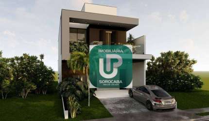 Sobrado com 3 dormitórios à venda, 185 m² por R$ 1.250.000,00 - Villagio Wanel - Sorocaba/SP