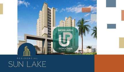 Apartamento com 2 dormitórios à venda, 49 m² por R$ 298.000 - Jardim Gutierres - Sorocaba/SP